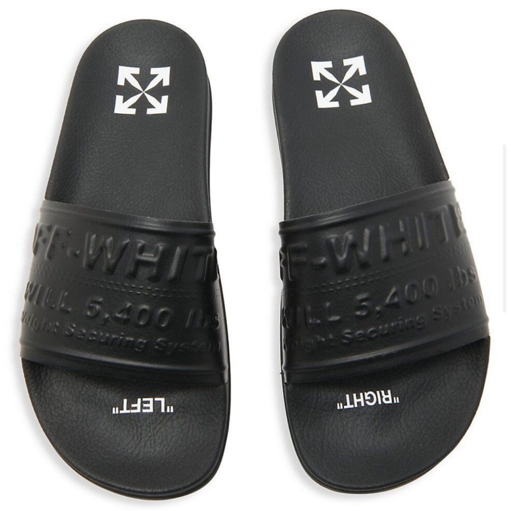 Off-White pool slides